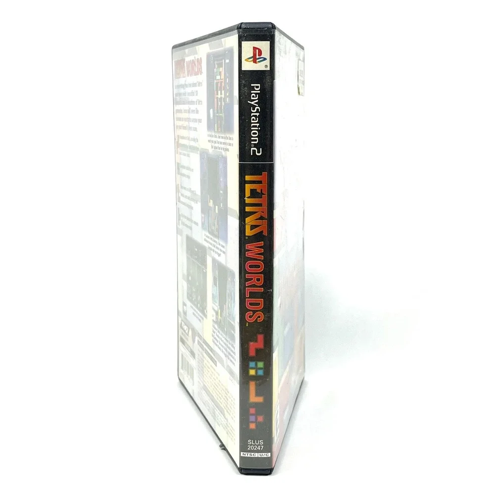 Tetris Worlds Sony PlayStation 2 PS2 2002 THQ Puzzle Game CIB